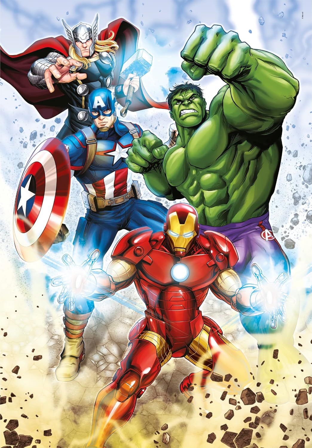 Clementoni - Puzzle Bambini 60 Pezzi Marvel Avengers - immagine 2