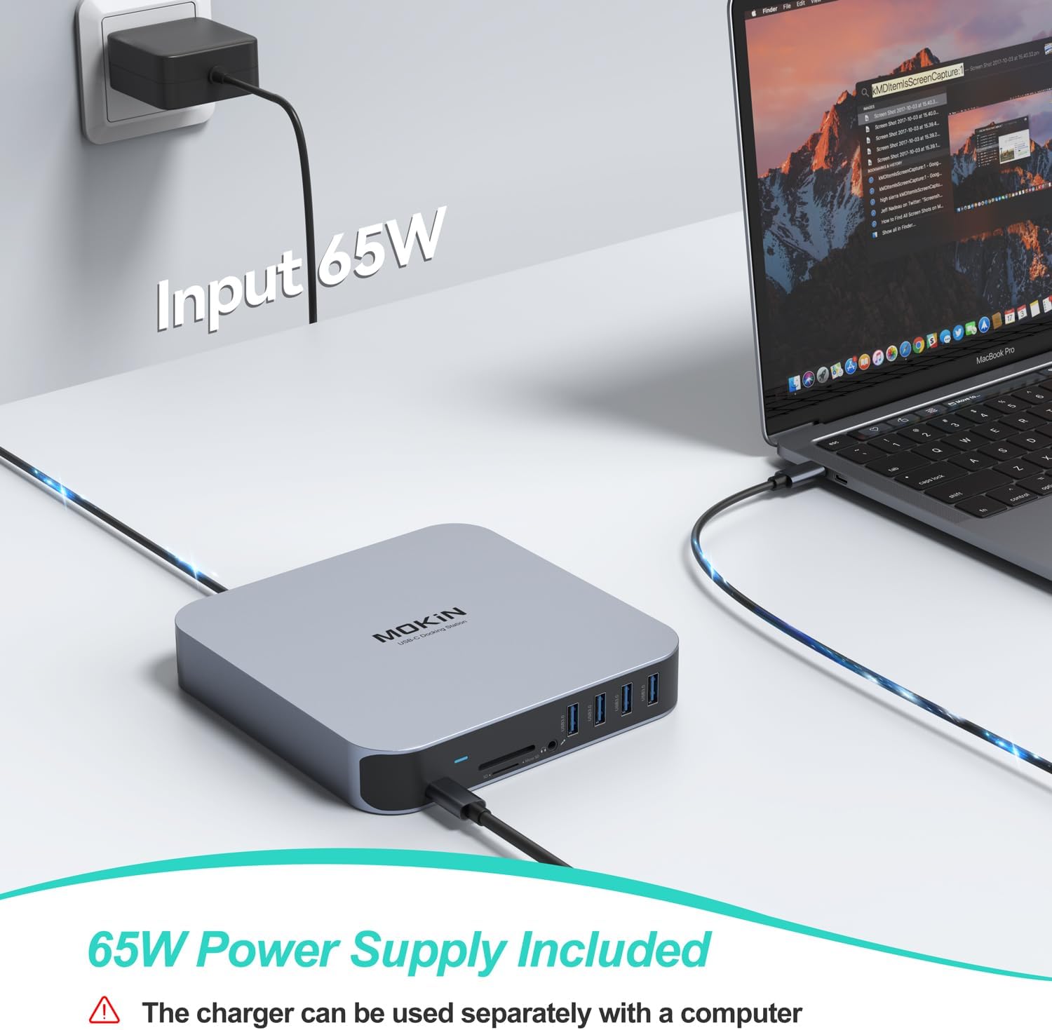 Mokin Docking Station USB-C 13 in 1 per MacBook - immagine 2