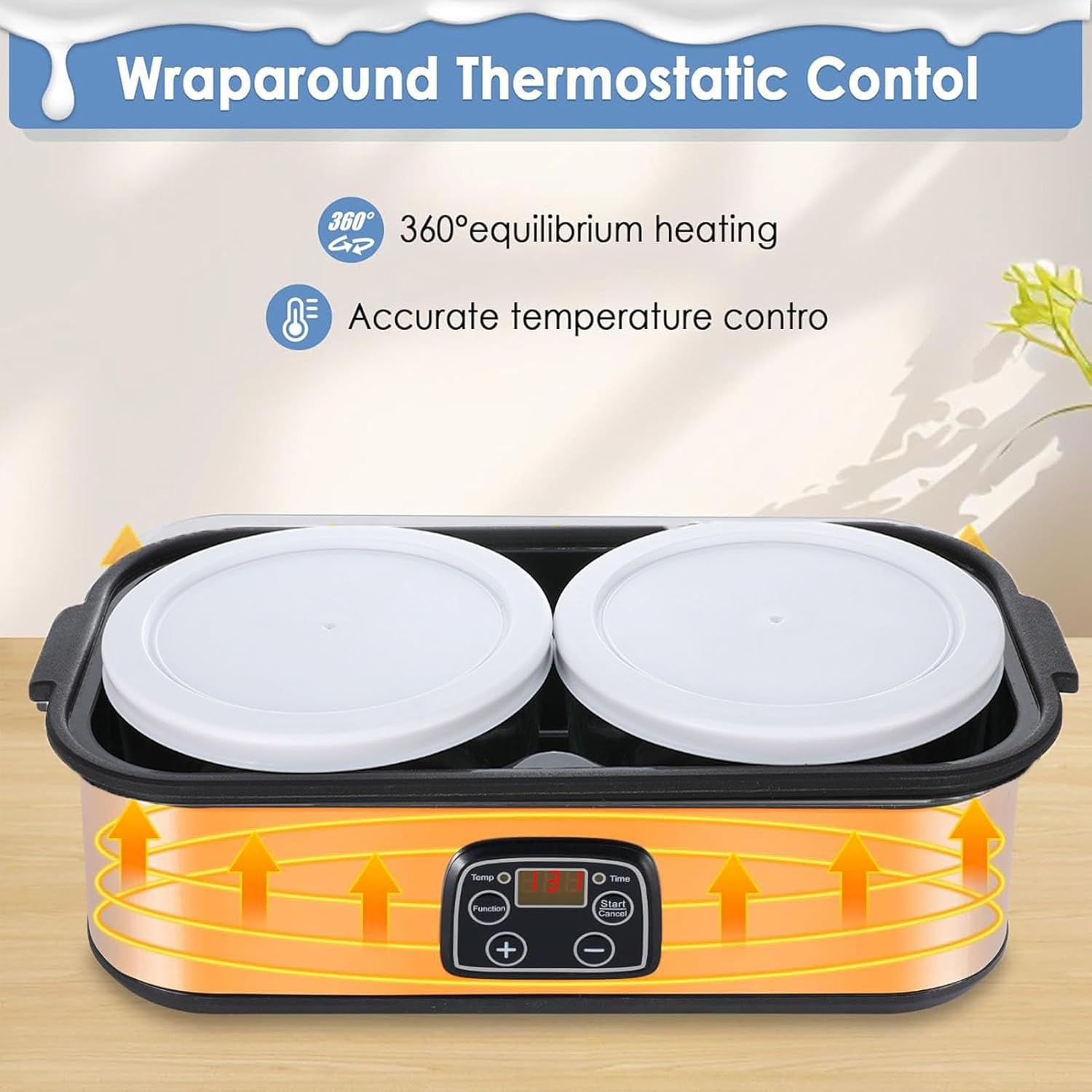 Pssopp 2L Maker di Yogurt Automatico con Timer - immagine 6