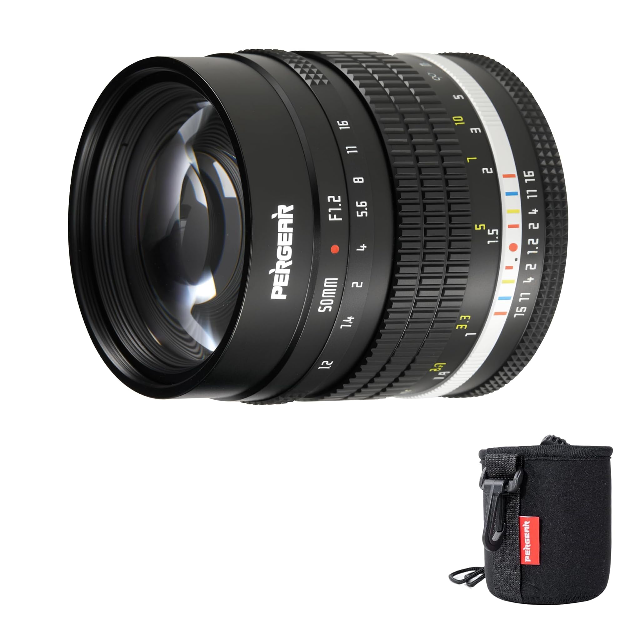 Pergear Obiettivo 50mm F1.2 APS-C per Sony E Mount