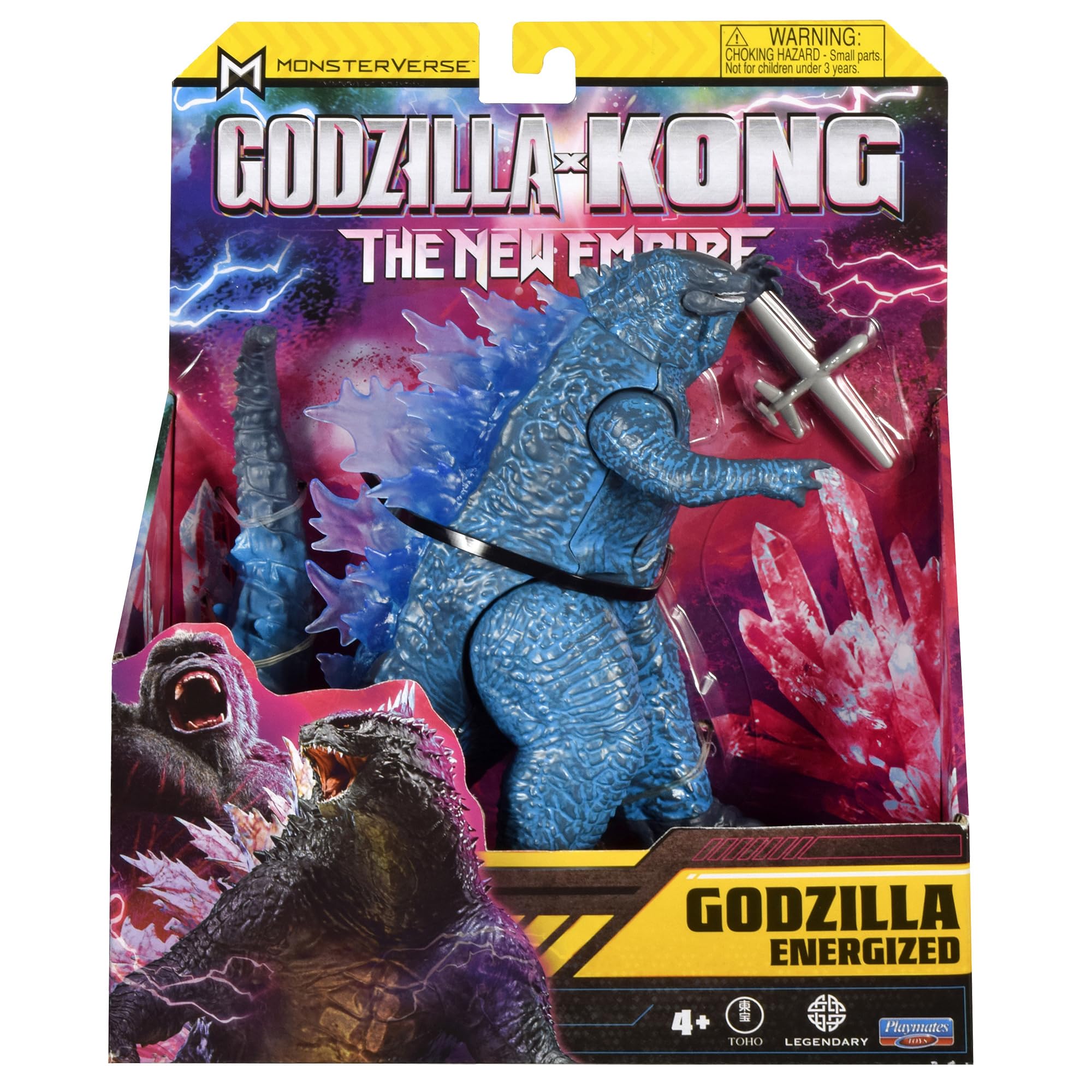 MonsterVerse Godzilla x Kong - Personaggio Energized Godzilla 15cm