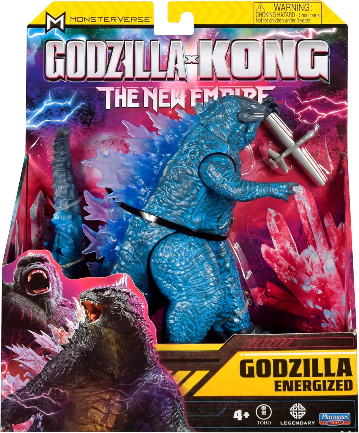 MonsterVerse Godzilla x Kong - Personaggio Energized Godzilla 15cm - immagine 1