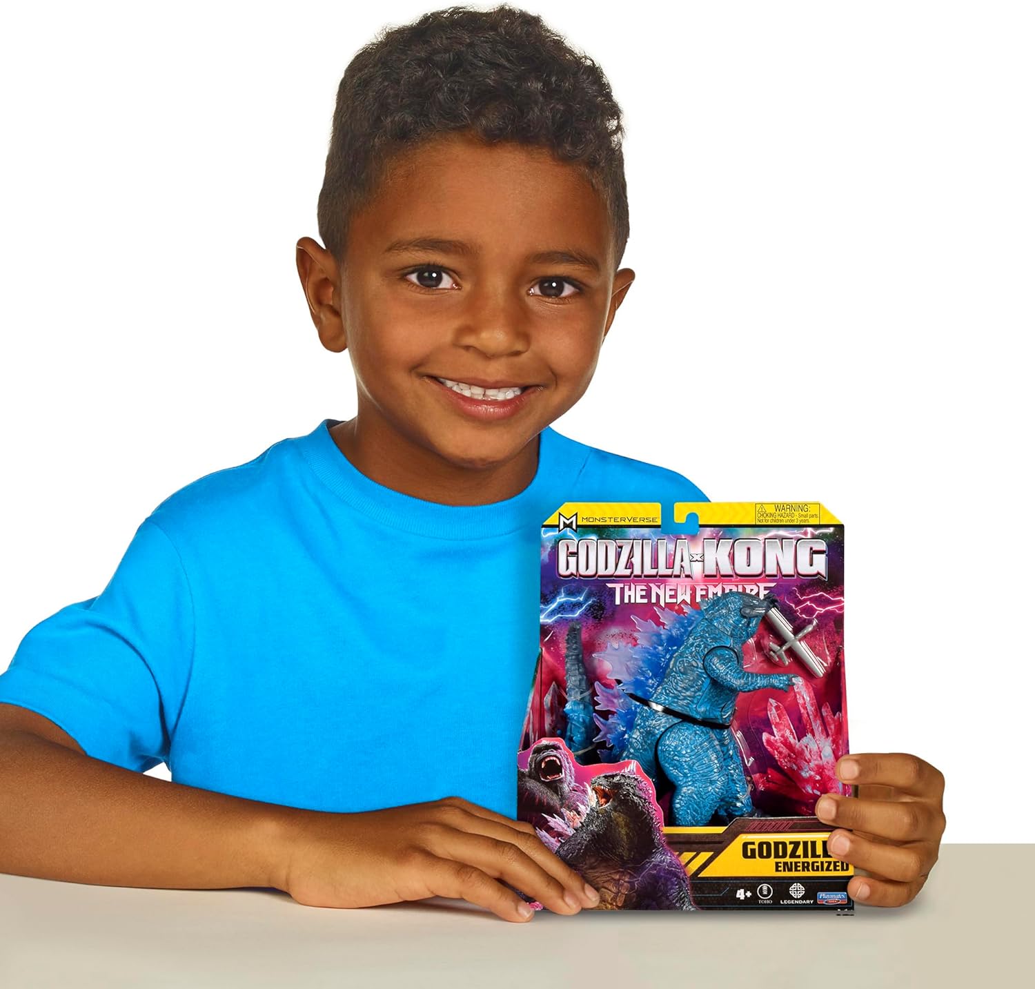 MonsterVerse Godzilla x Kong - Personaggio Energized Godzilla 15cm - immagine 4