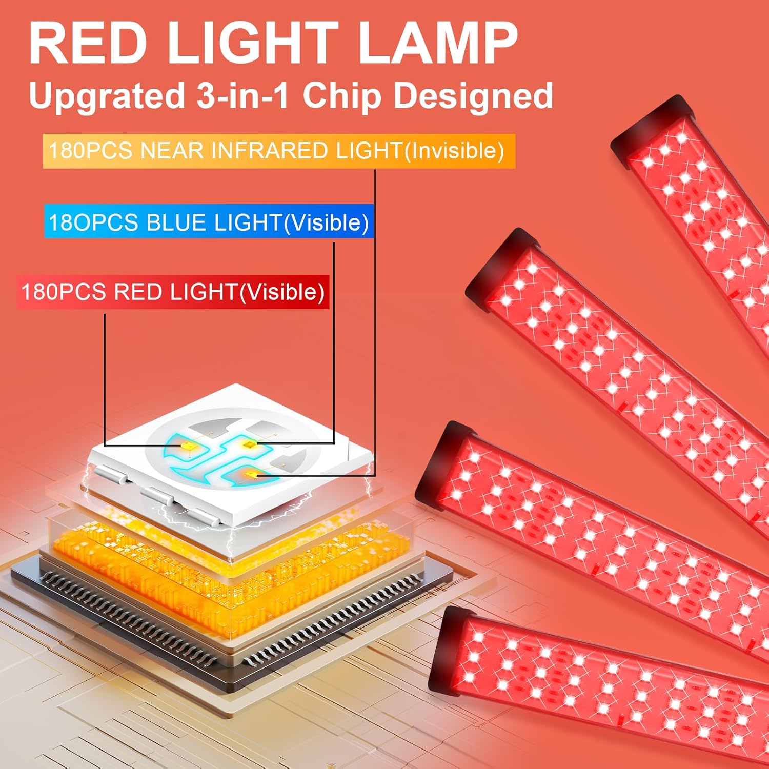 Lampada a luce rossa - immagine 2