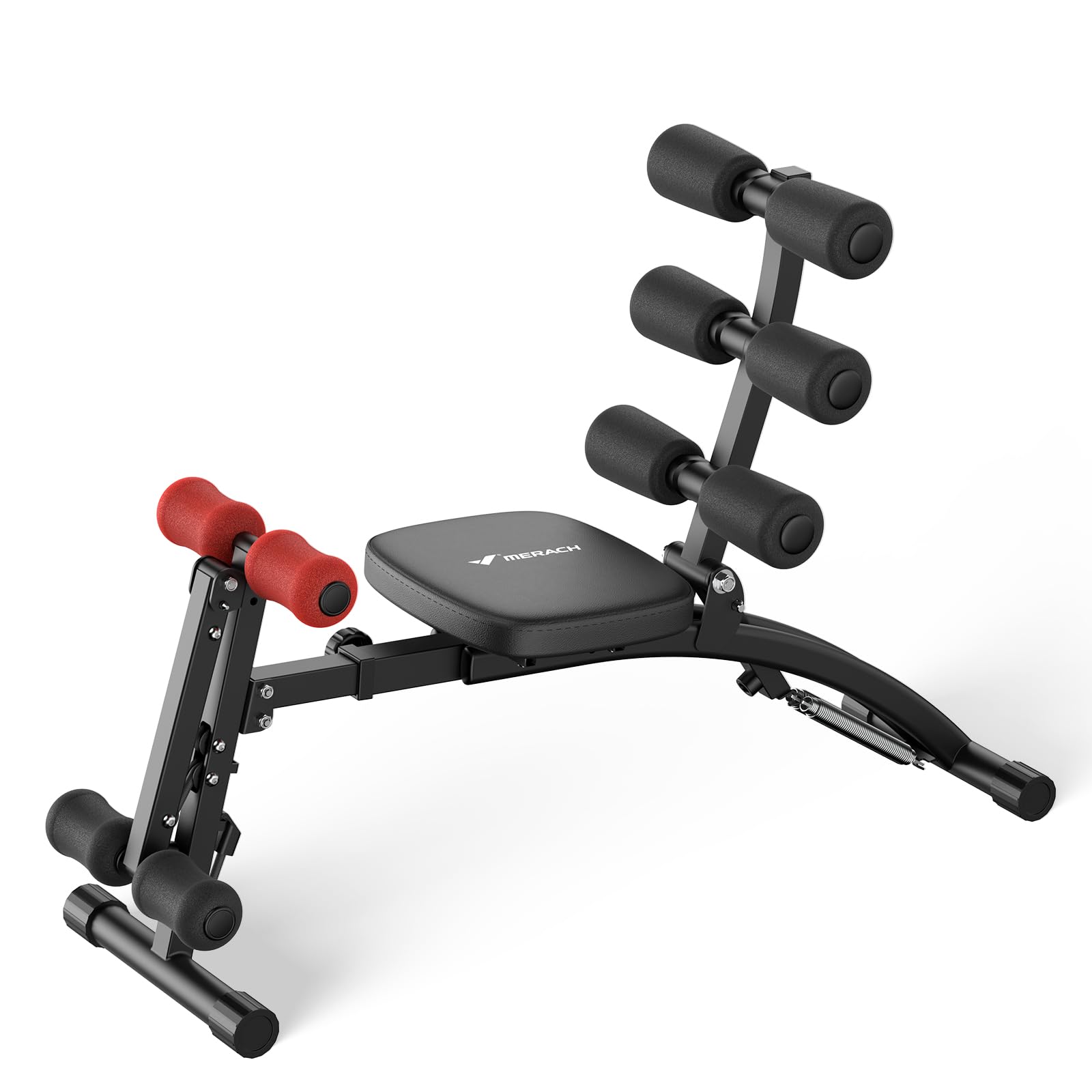 Merach Macchina per Addominali - Panca Sit-Up Regolabile