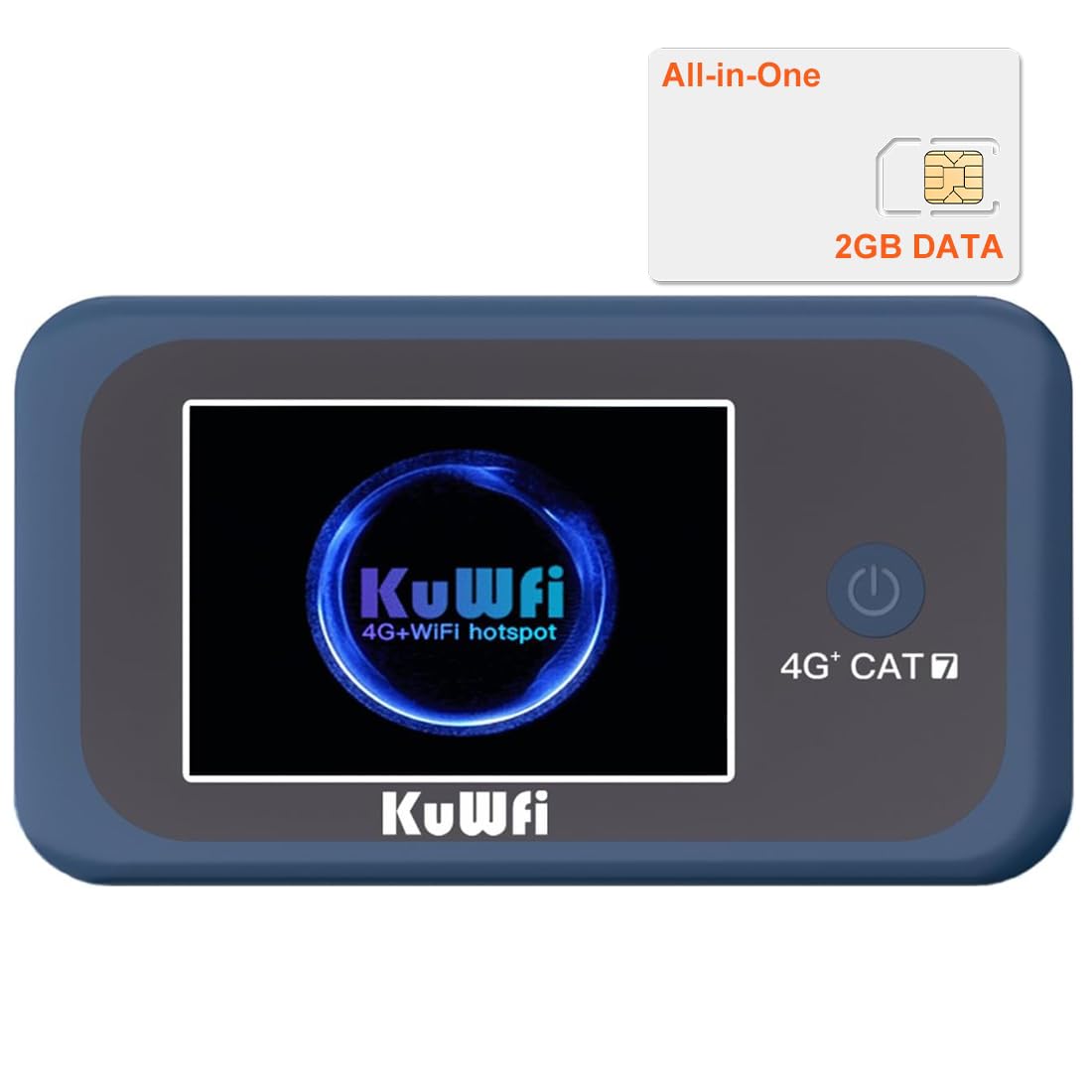 Kuwfi Router 4G+ SIM Dual Frequenza Mobile Wireless