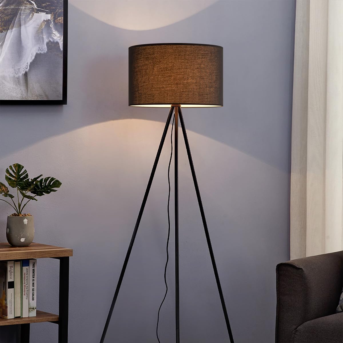 Home Sweet Home Paralume Bling Cilindro 40x40x22cm - immagine 2