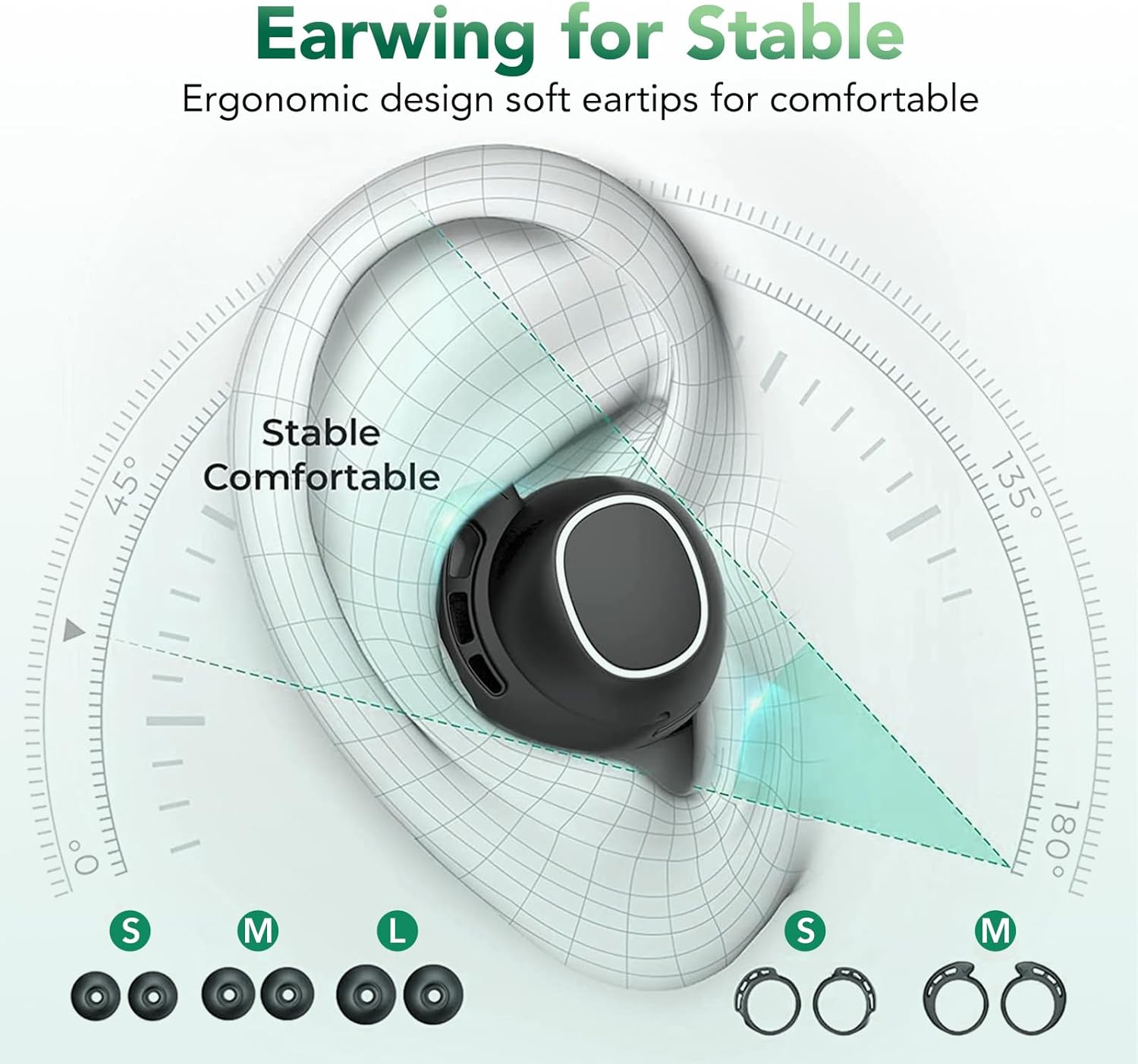 Cuffie Bluetooth 5.3 Senza Fili con Microfono - immagine 5