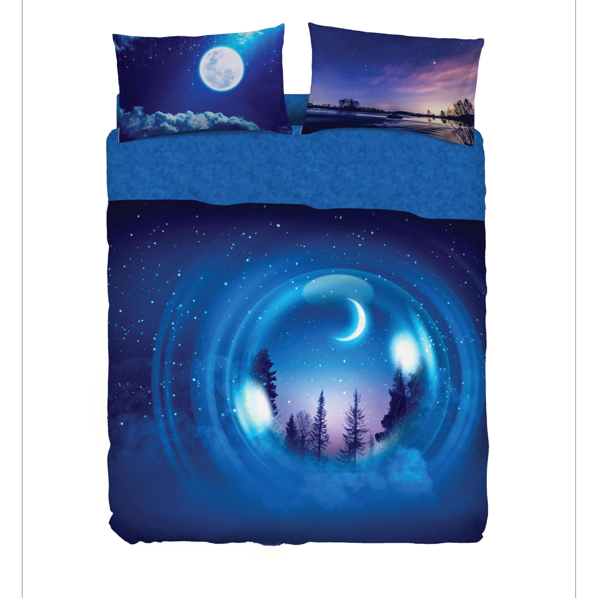 Bassetti Completo Letto IMAGE Matrimoniale, FAIRY NIGHT