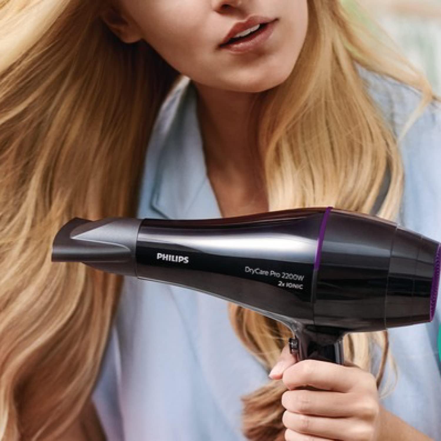 Philips Cura dei Capelli BHD274/00 DryCare Pro Asciugacapelli Professionale, 2200 W - immagine 4