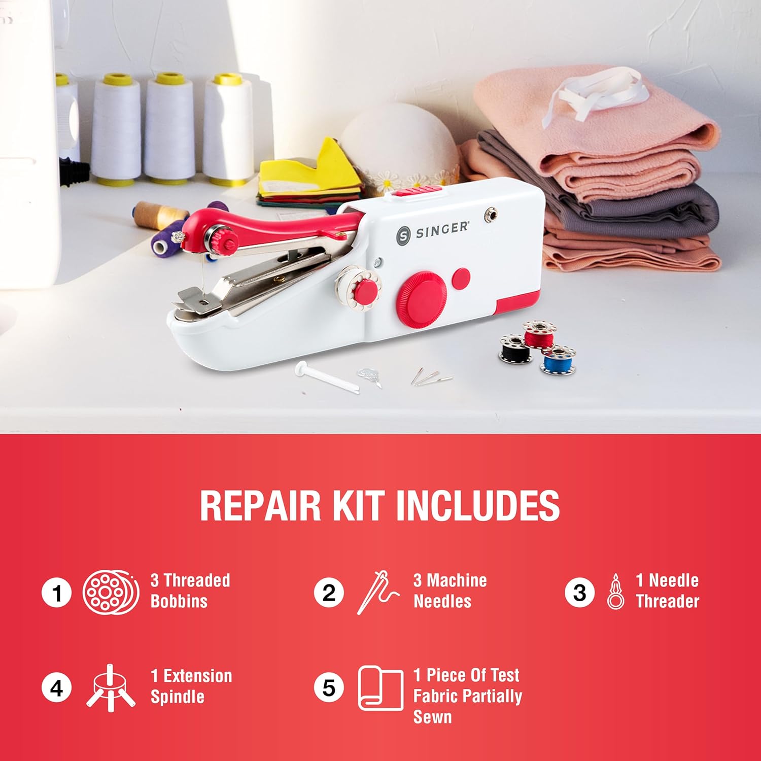 Singer Stitch Sew Quick - Macchina da Cucire Portatile - immagine 6