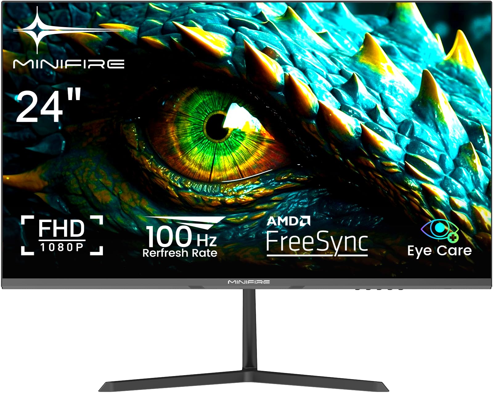 Minifire Monitor da Scrivania 24" IPS FHD 100Hz