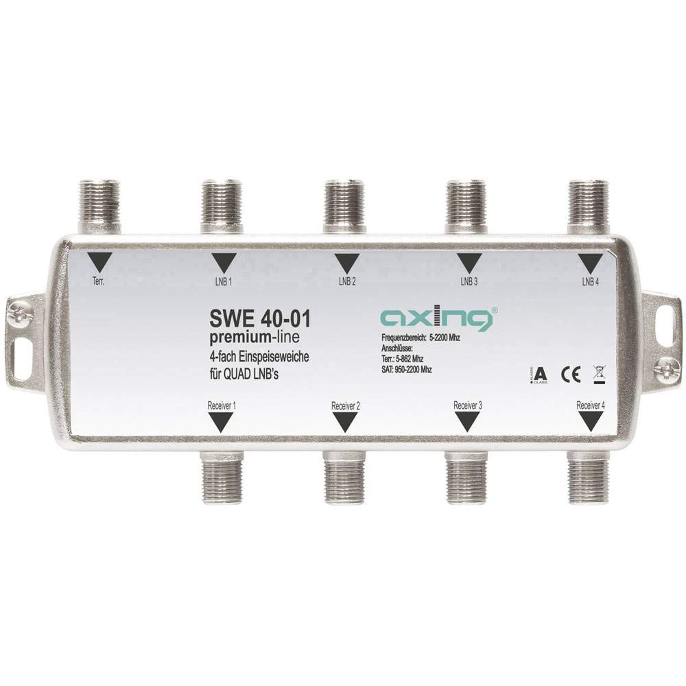 Axing SWE 40-01 Miscelatore Diplexer TV Satellitare e DTT