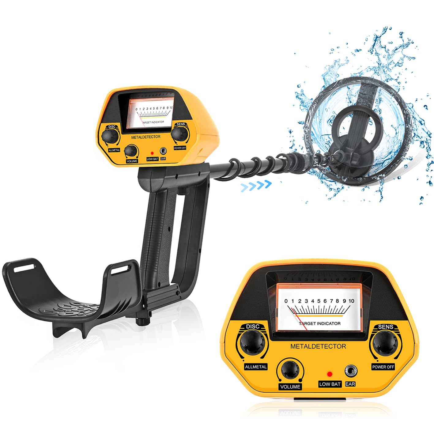 Metal Detector Professionale Ricaricabile 2lbs