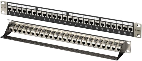 Fgb Pannello Patch 1U a 12 Porte Cat7 RJ45