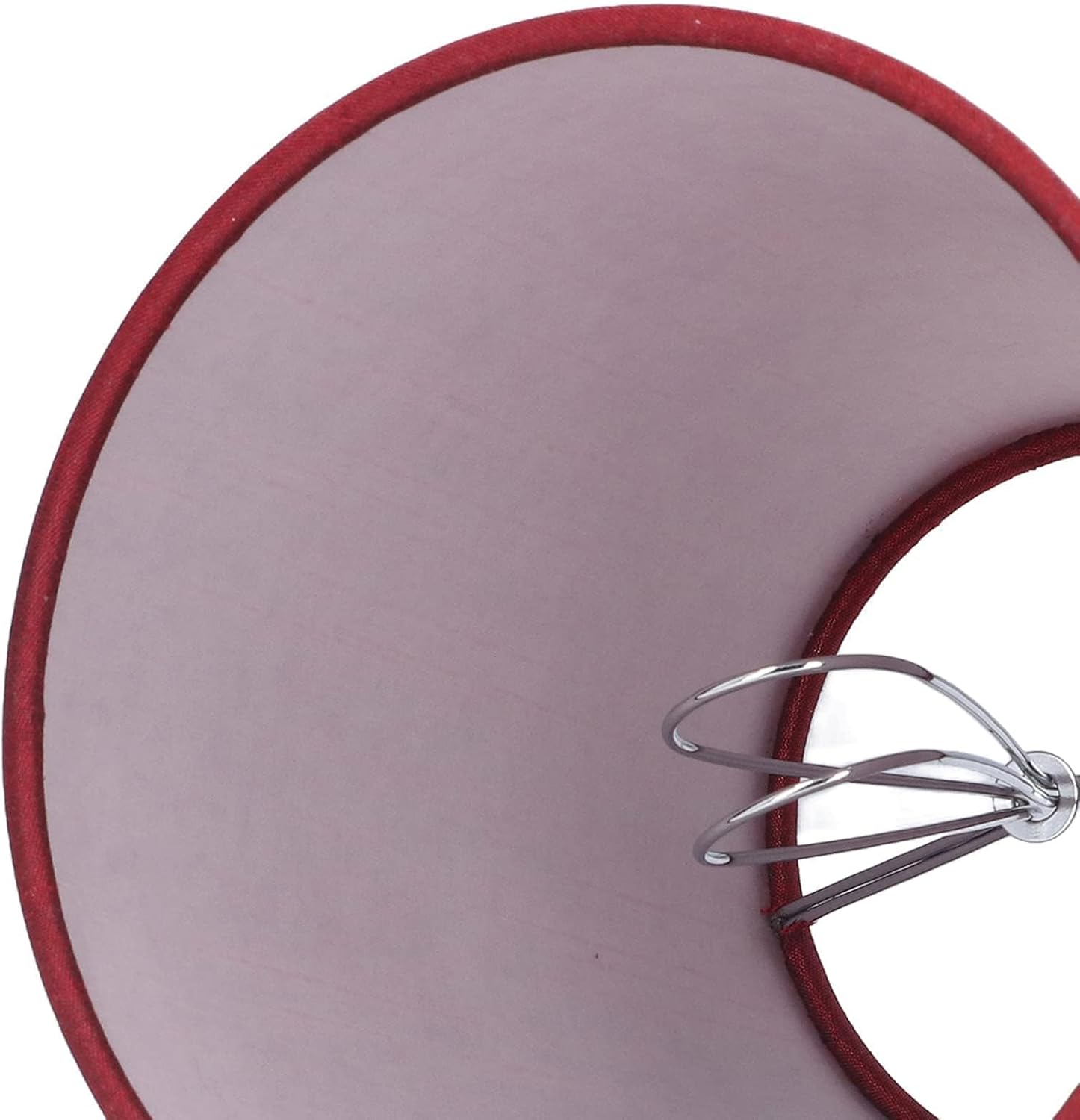 Cyrank Paralume in Tessuto E14 - Set da 6, Vino Rosso - immagine 8