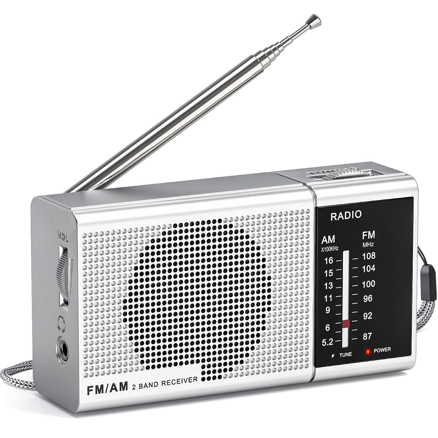 Tendak Radio Portatile FM/AM Tascabile