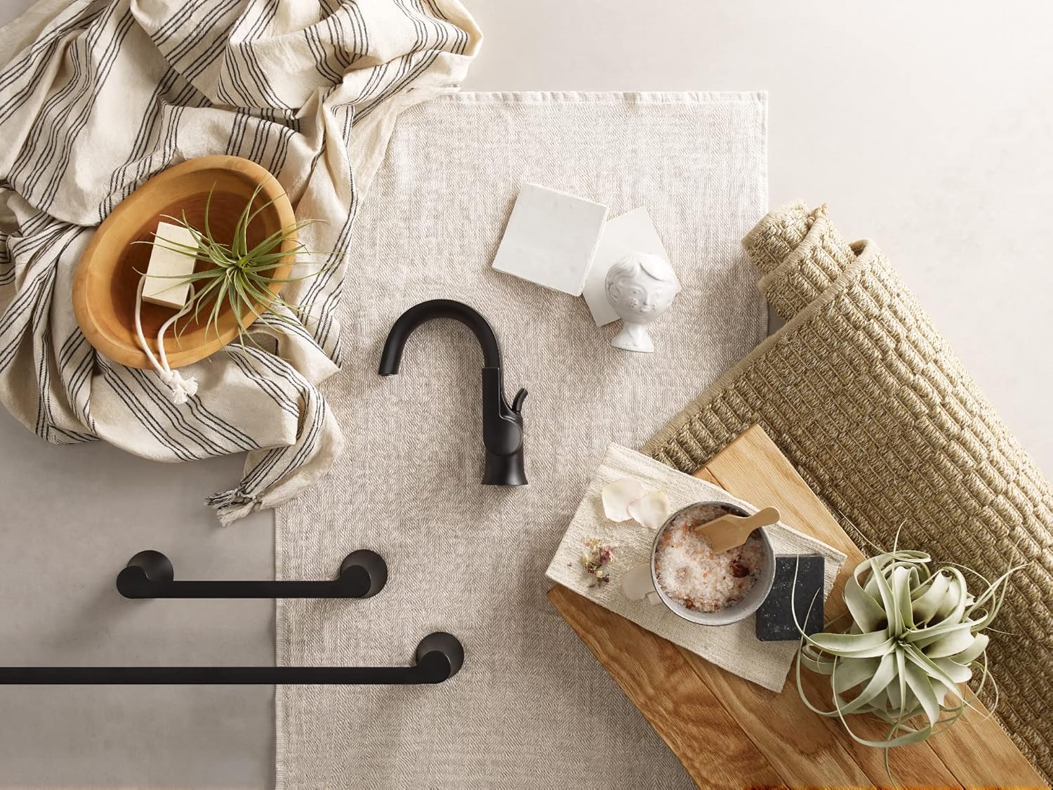 Moen YB0218BL Accessorio da Bagno, Nero Opaco - immagine 3