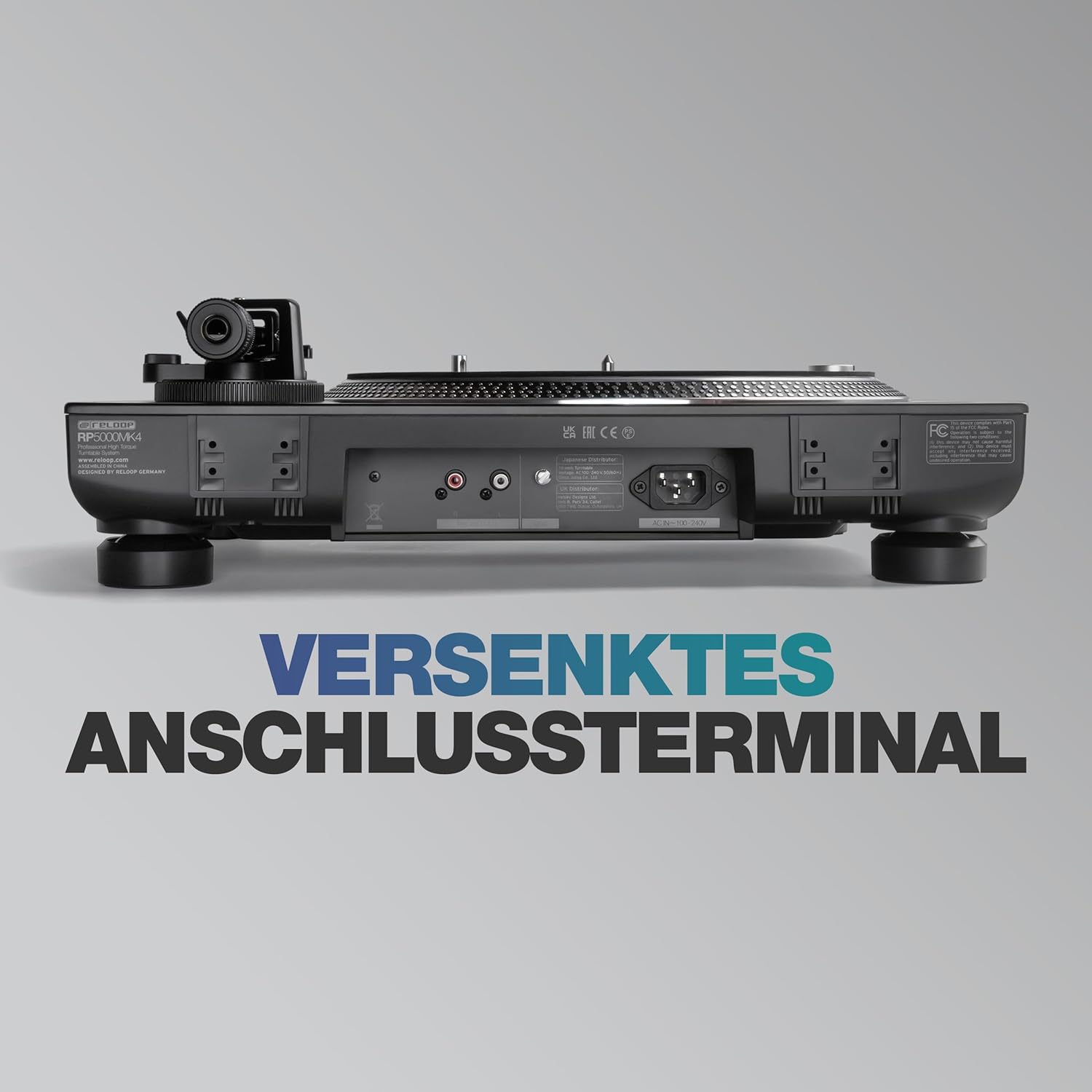 Reloop RP-5000 MK4 - Giradischi High Torque - immagine 2
