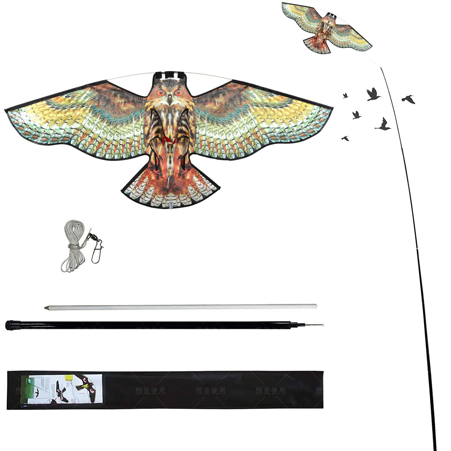 Laptony Spaventapasseri Aquiloni per Piante Agricole