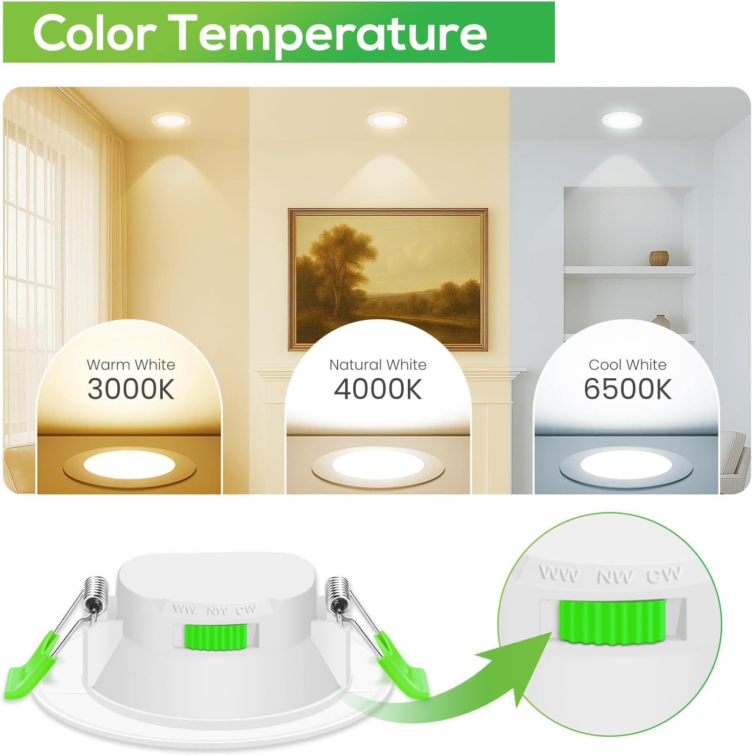 Clar - Downlight LED da Incasso 7W (Pack 20) - immagine 3