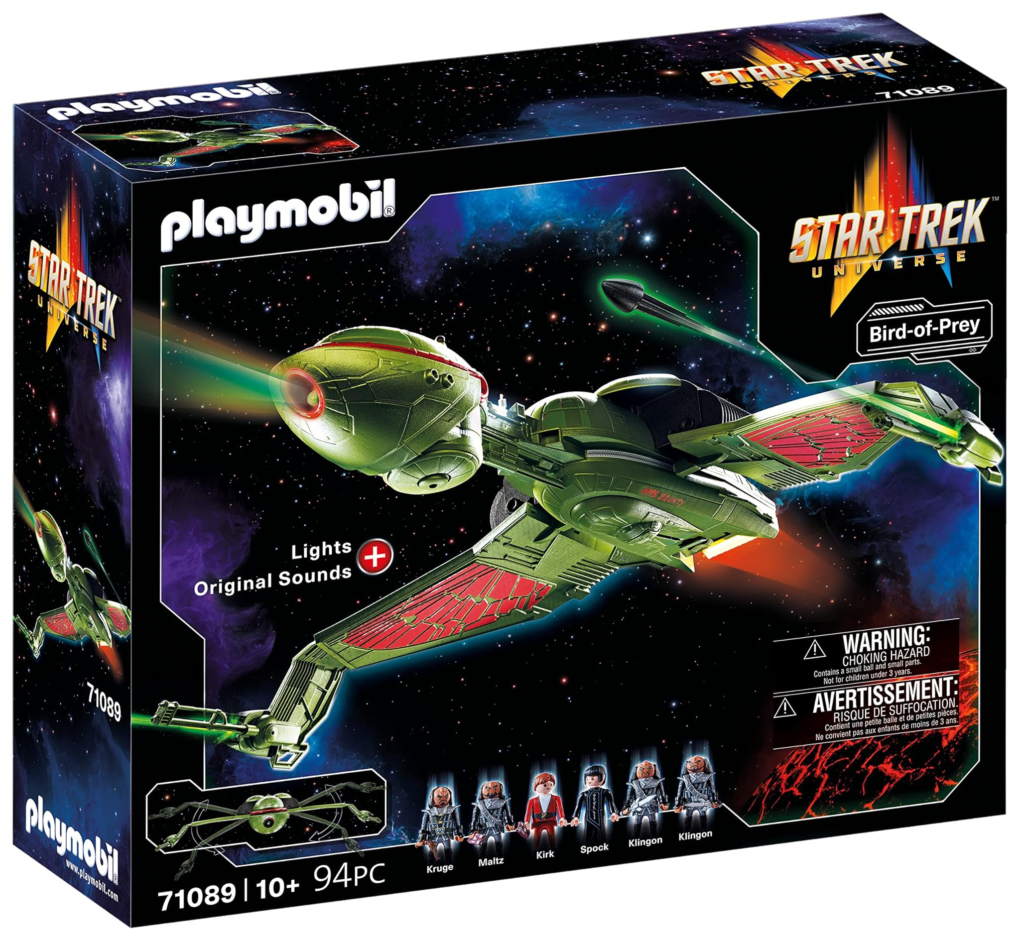 PLAYMOBIL 71089 Star Trek - Klingon Bird-of-Prey