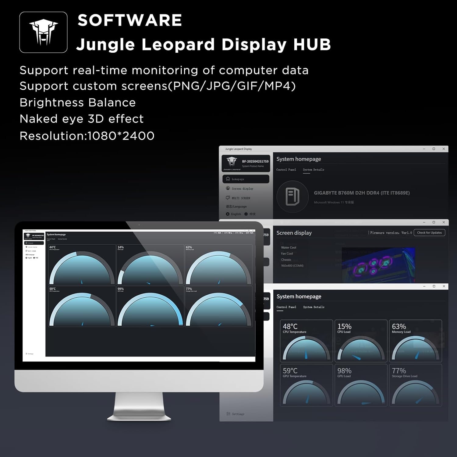 Jungle Leopard Chill Arc 360mm AIO - Raffreddamento a Liquido - immagine 7