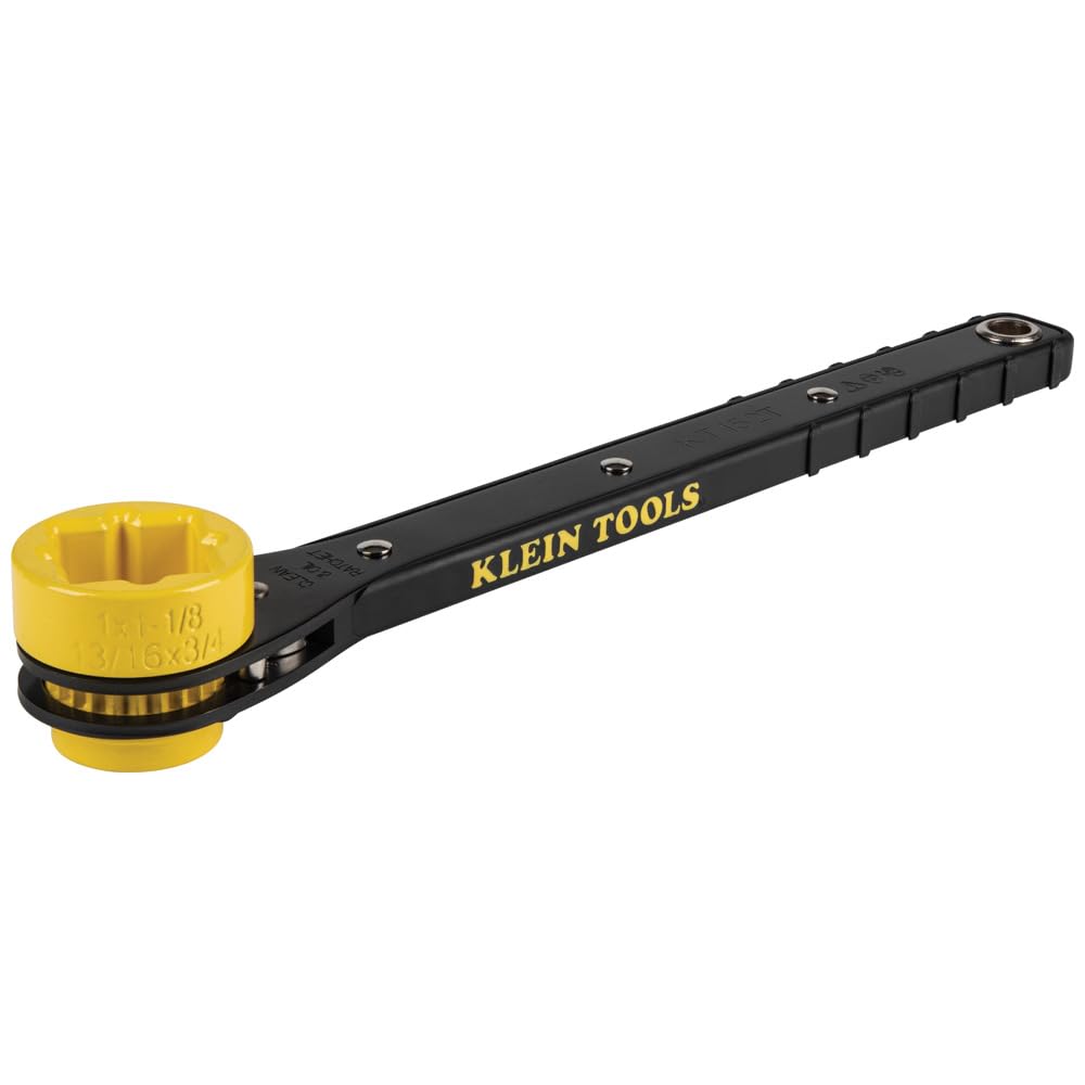 Klein Tools KT152T - Chiave a Cricchetto Sottile 4 in 1