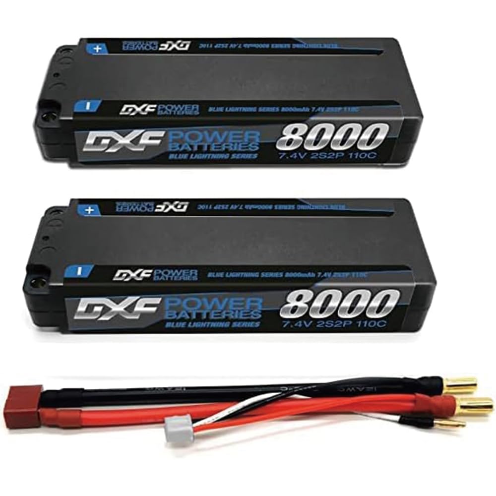 Dxf Racing Series 2PCS 8000mAh 2S Lipo Batteria 110C