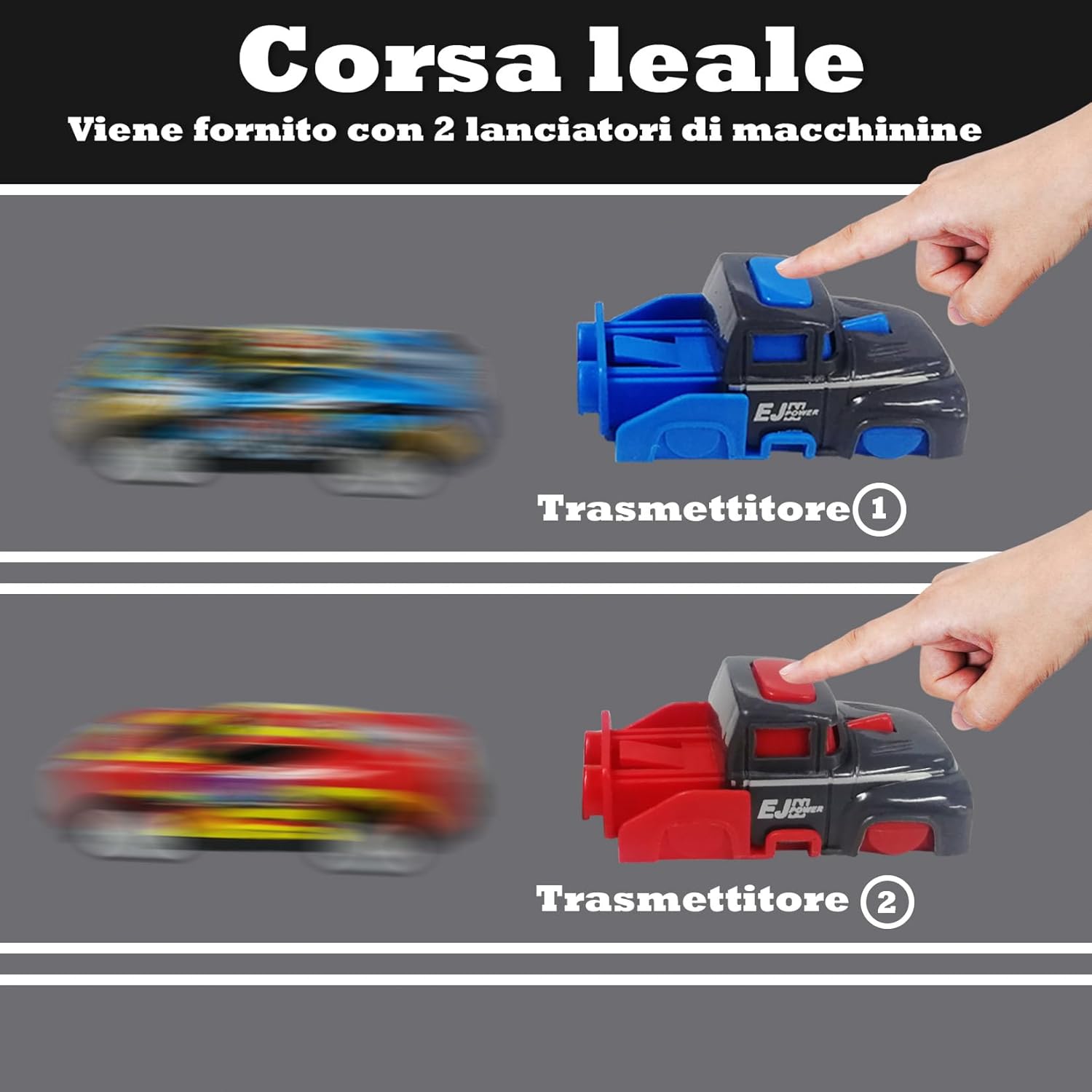 TOYABI Macchinine per Bambini Set 21 Pezzi - immagine 4