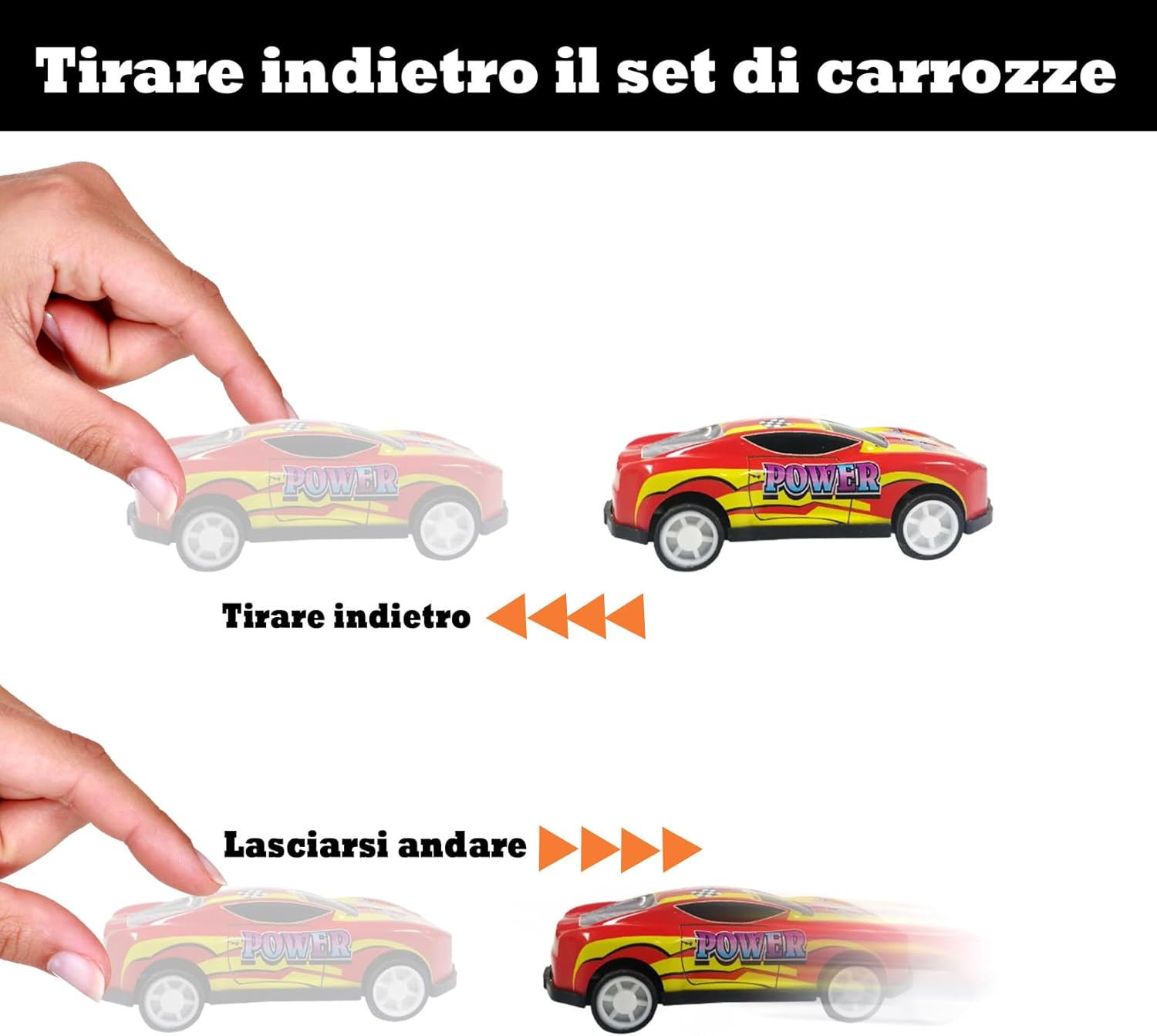 TOYABI Macchinine per Bambini Set 21 Pezzi - immagine 5