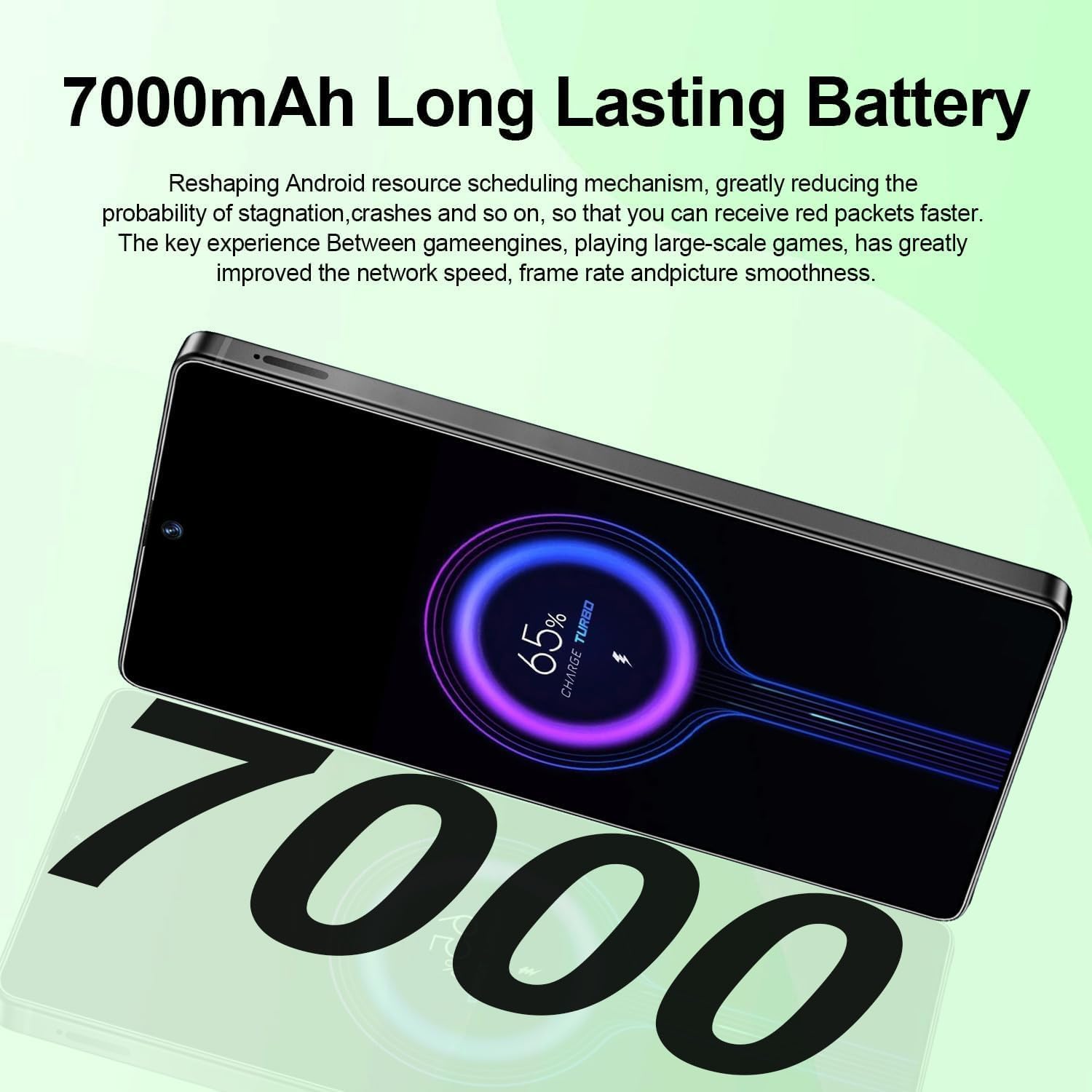 U25 Ultra Smartphone | Display da 7,3 pollici, Android 14, Dual SIM ...