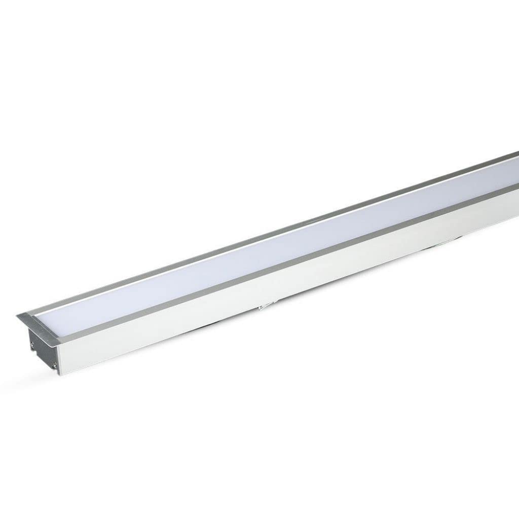 VT-7-41 LED Linear Recessed Light 40W Silver