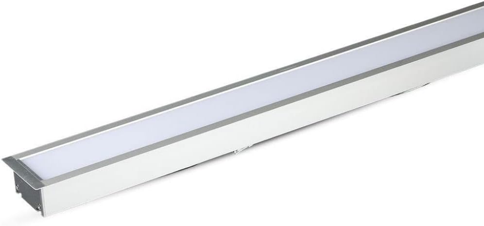 VT-7-41 LED Linear Recessed Light 40W Silver - immagine 1