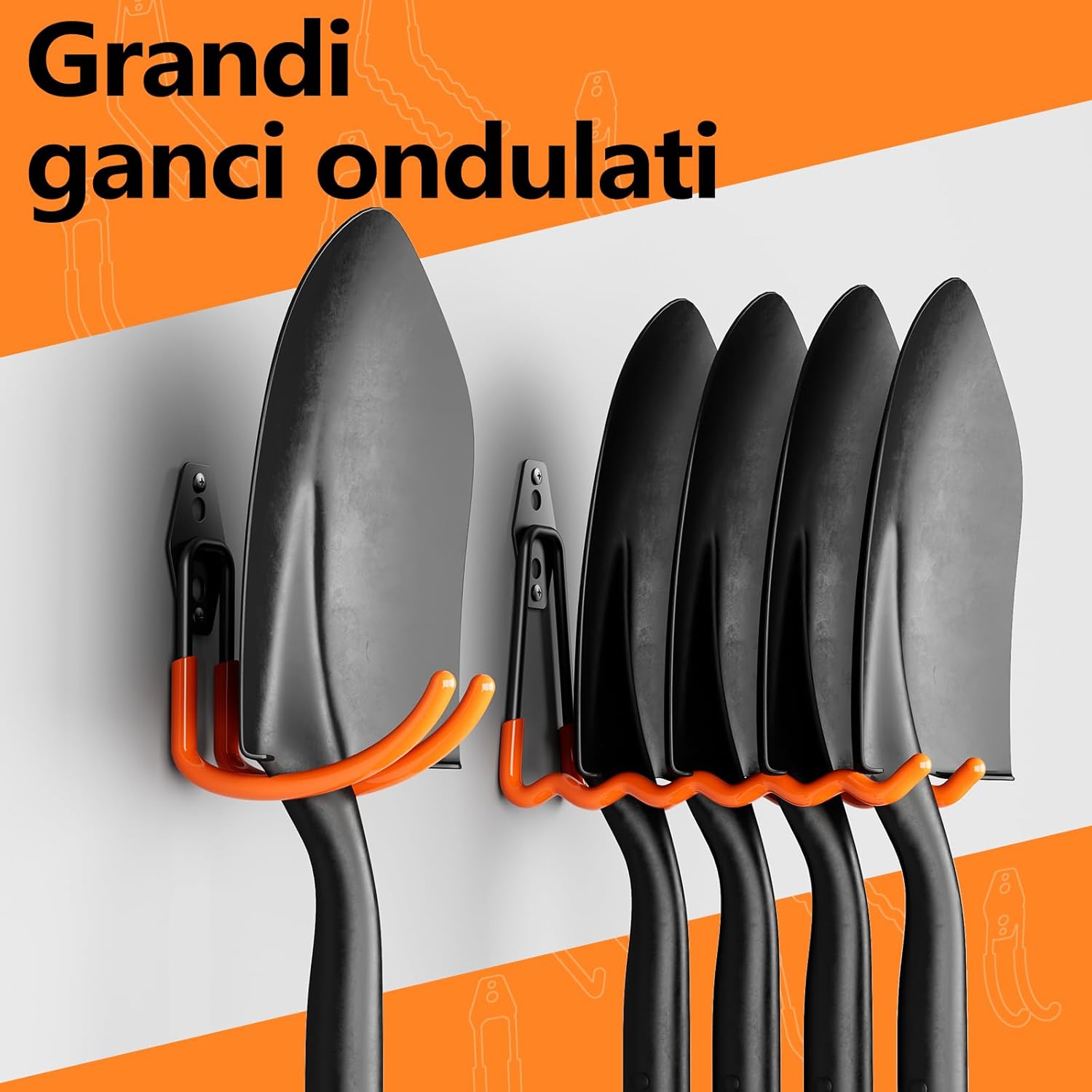 Hstmyfs Ganci da Garage Pesanti - Confezione da 10 - immagine 4