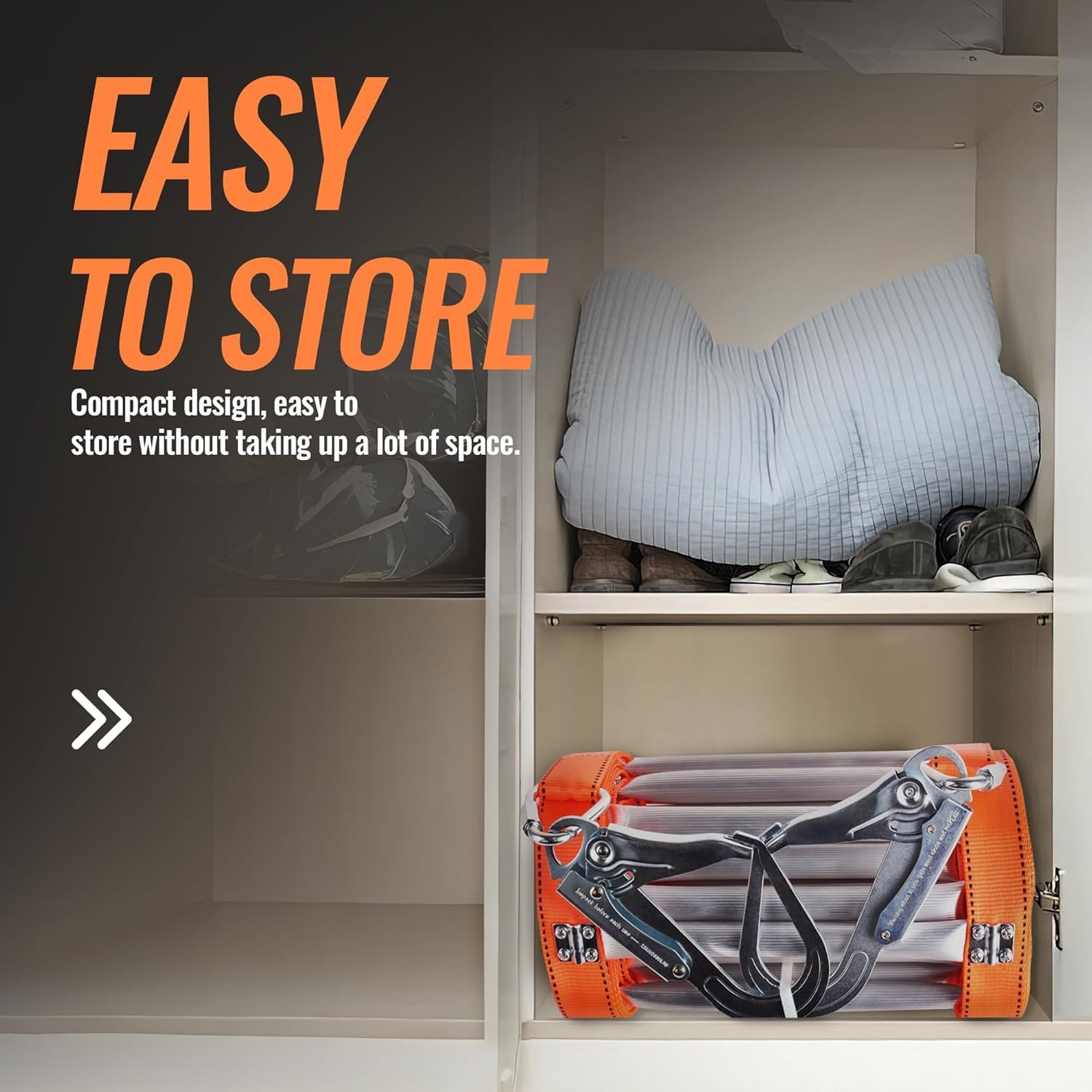 Heyouth Scala di Corda Antincendio 10m - immagine 6