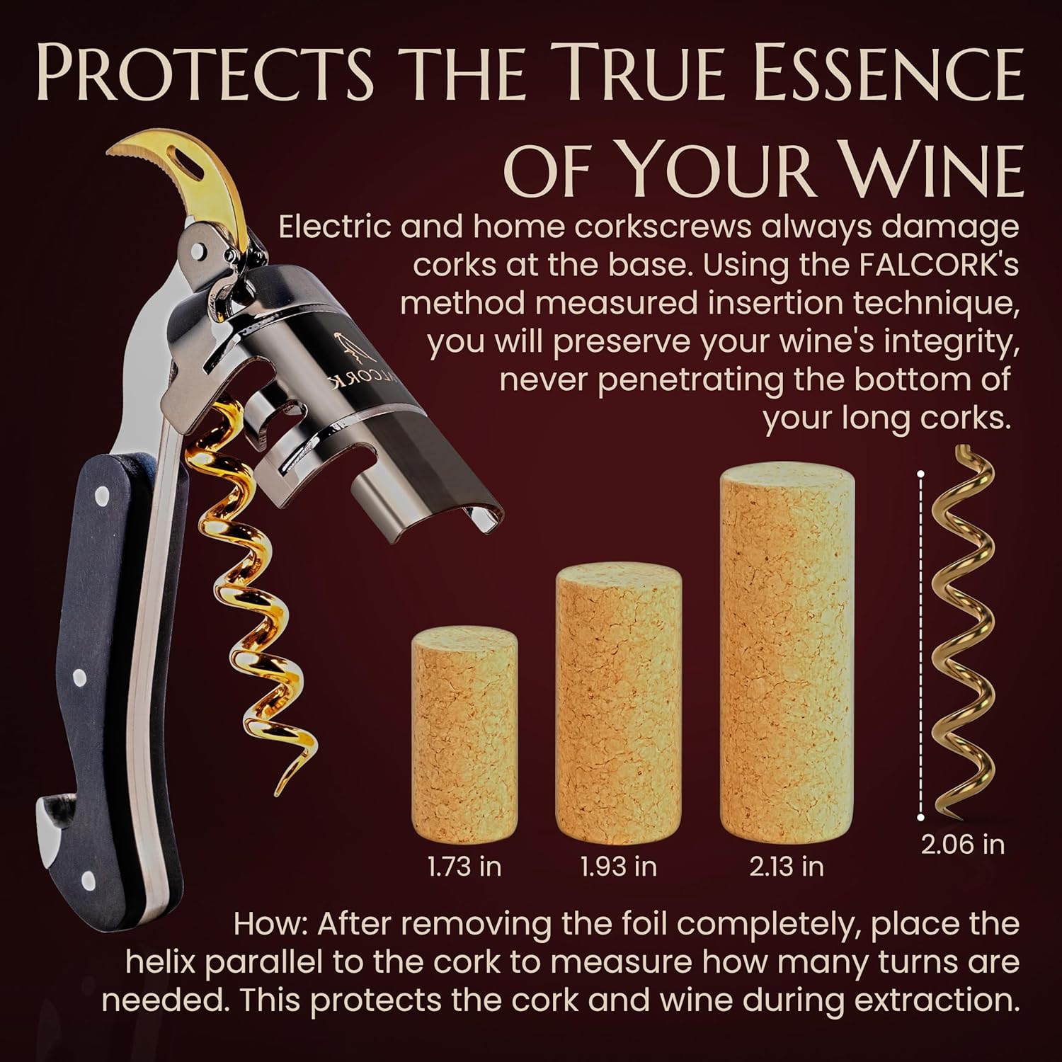 Falcork 354 Precision - Cavatappi Professionale - immagine 10