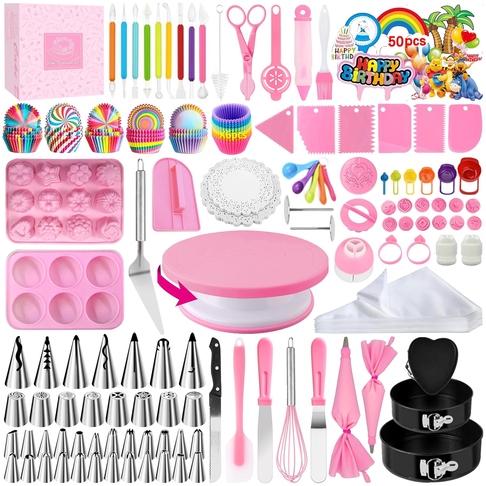 Azomker Kit Pasticceria Professionale 423 Pezzi