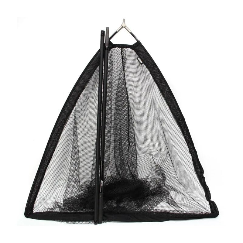 Guadino professionale per carpa, in carbonio, 2 pezzi, 1,80 m, 107 x 90 cm