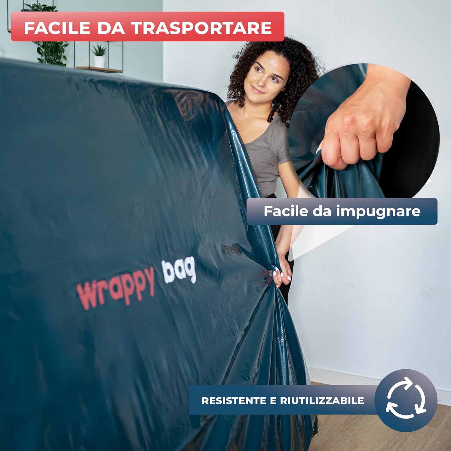 Wrappybag Custodia Protettiva Opaca per Materassi - immagine 5