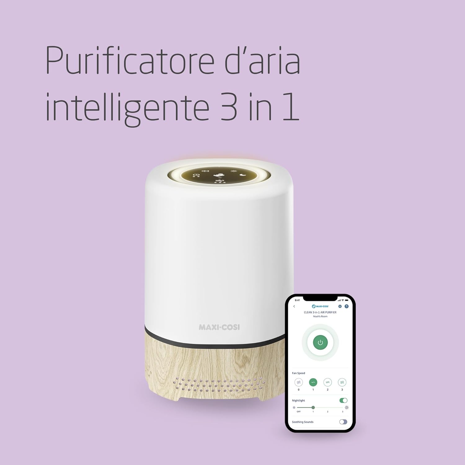 Maxi-cosi Clean Purificatore d'Aria HEPA - immagine 3