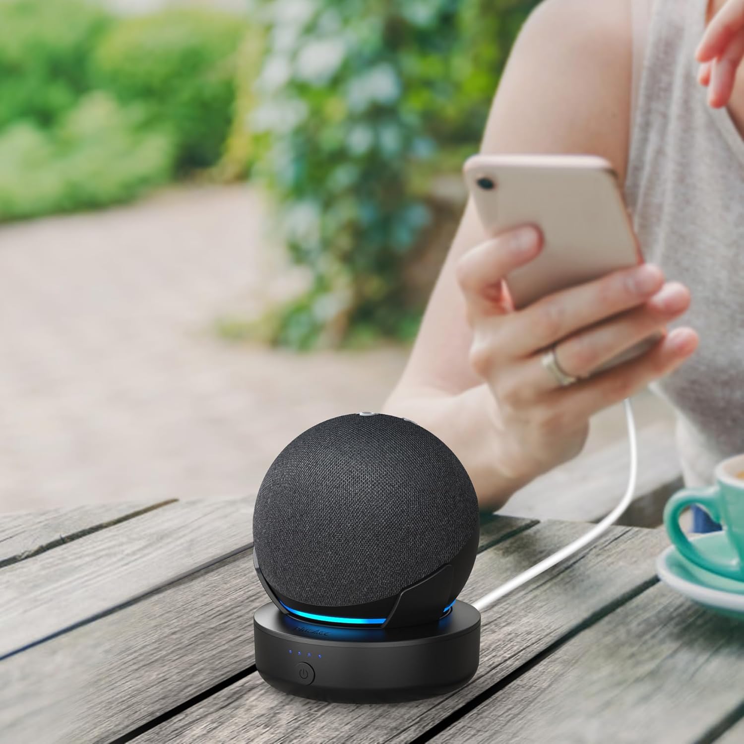 Batteria Portatile 10000 mAh per Dot 5 Generazione, Nero - immagine 6