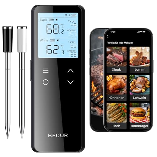 Bfour BF-80 - Termometro Carne Wireless Bluetooth WLAN