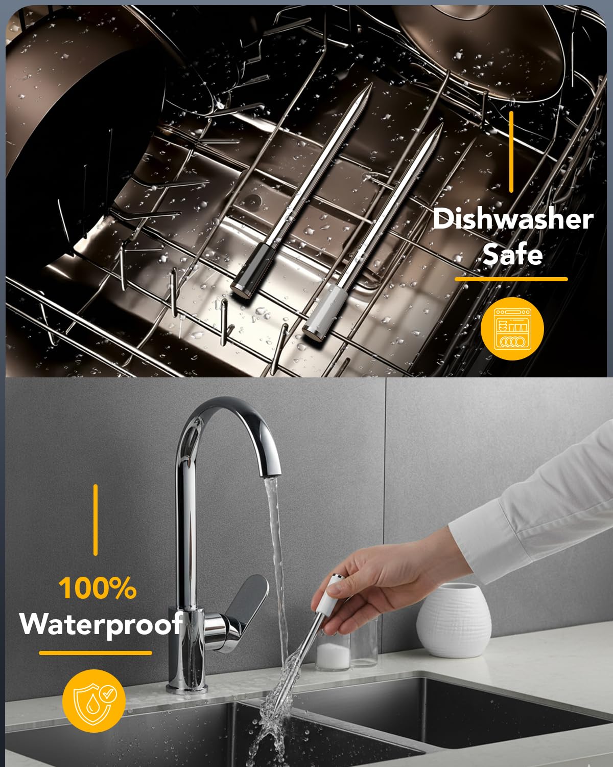 Bfour BF-80 - Termometro Carne Wireless Bluetooth WLAN - immagine 7