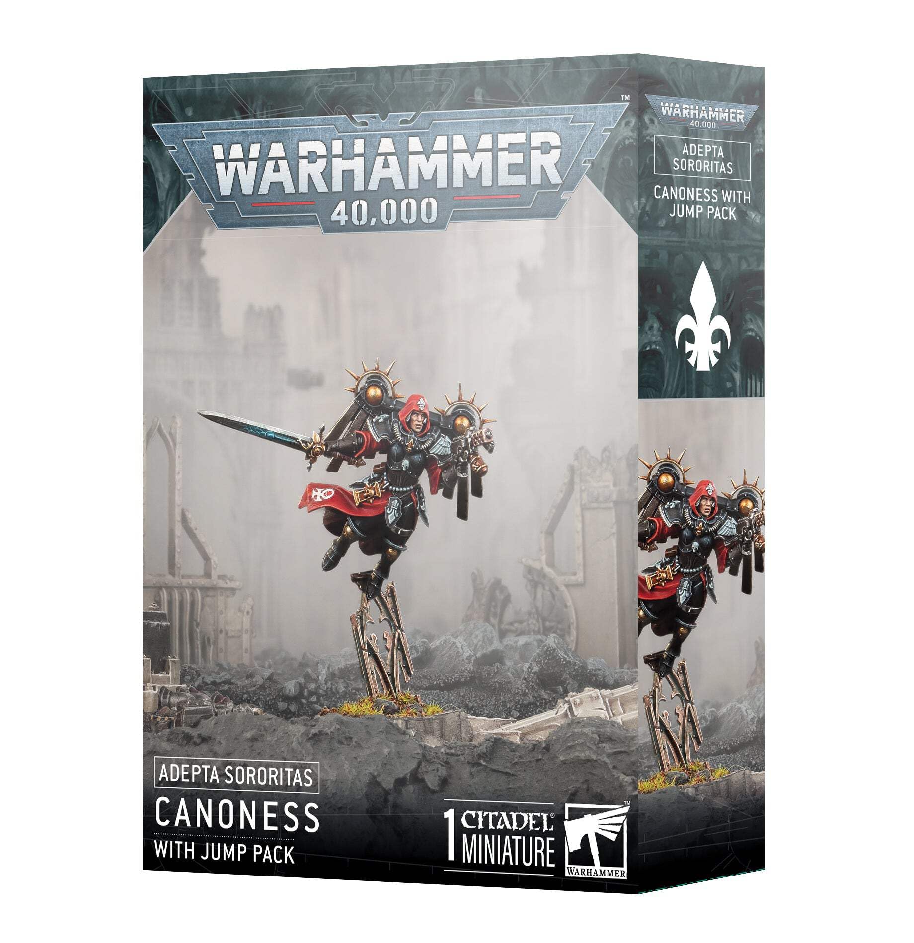 Games Workshop Warhammer 40K Adepta Sororitas: Canoness W/Jump Pack
