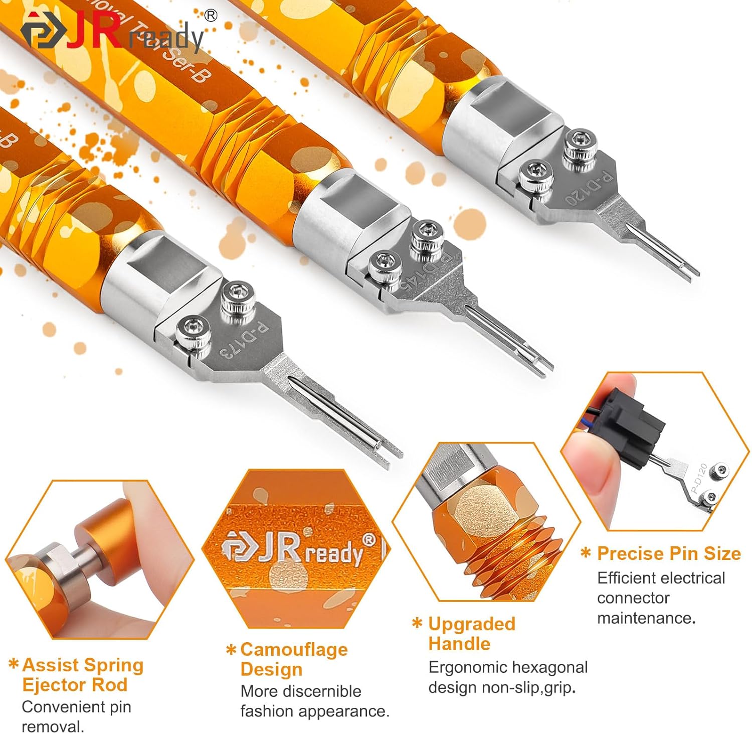 JRready Set 3 Attrezzi Sblocco Mini Fit Molex - immagine 3