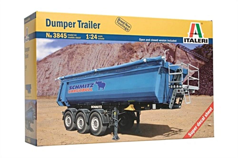 Italeri 3845 - Dumper Trailer Model Kit Scala 1:24