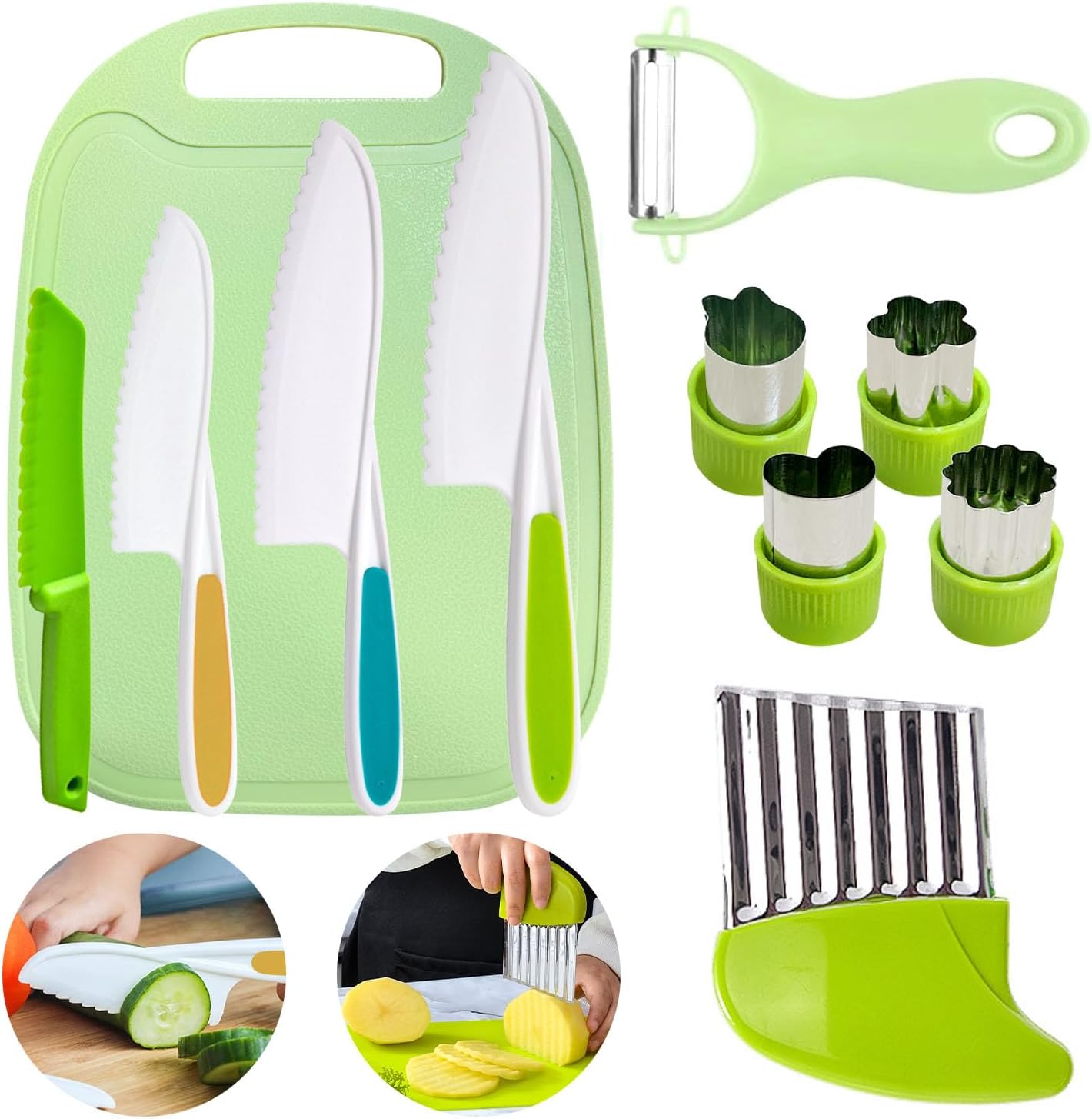 11 Pezzi Coltelli Montessori per Bambini - immagine 1