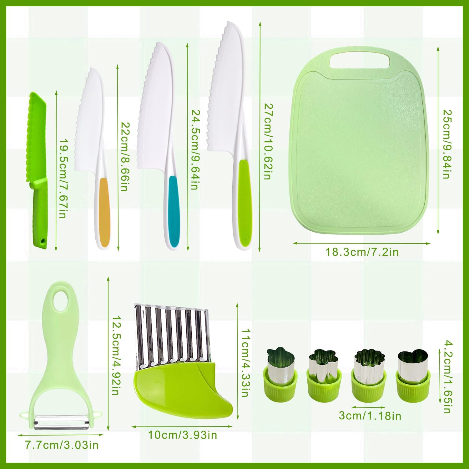 11 Pezzi Coltelli Montessori per Bambini - immagine 4