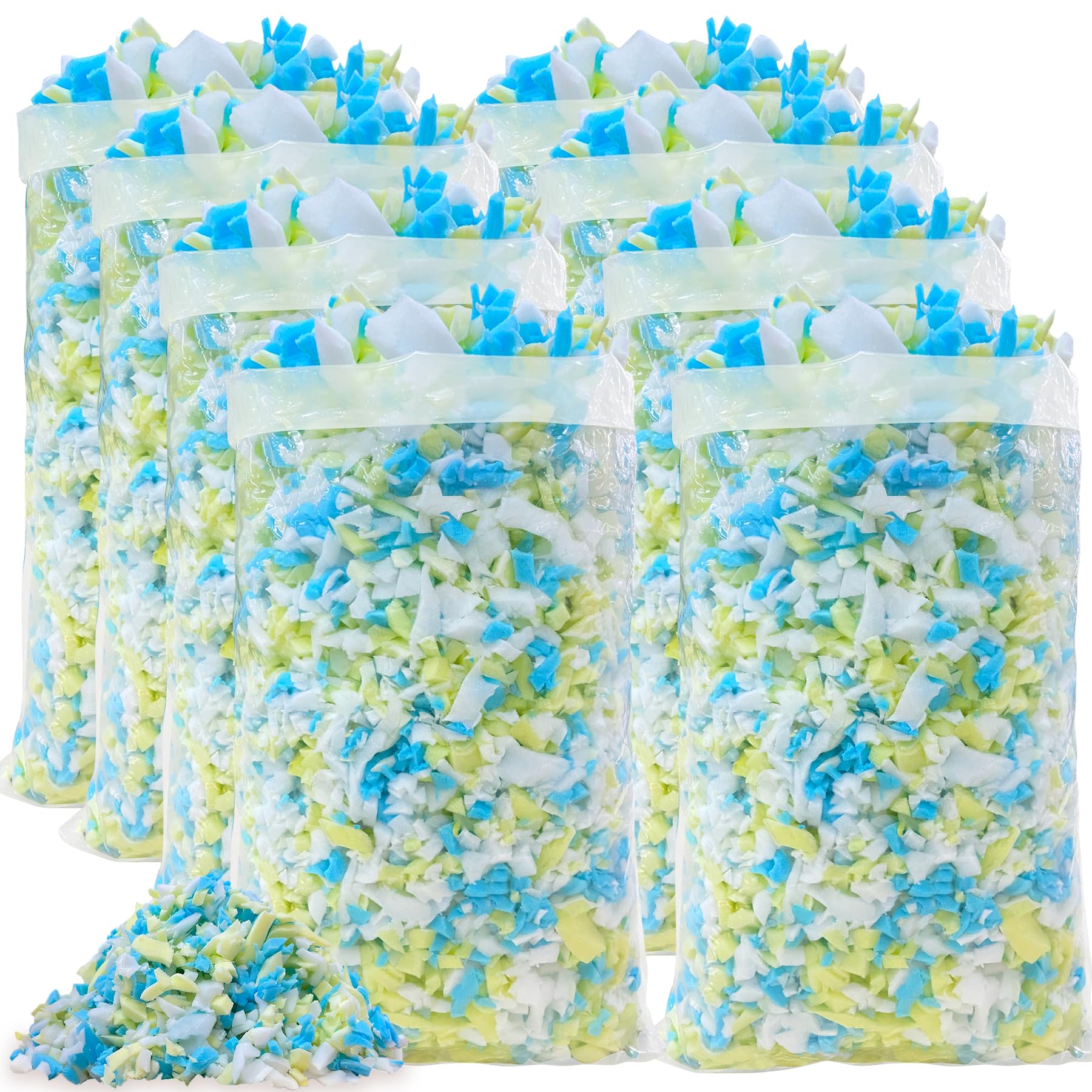 Imbottitura Memory Foam 17,6kg con Particelle di Gel